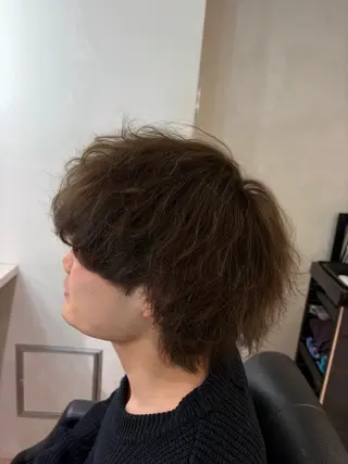カラー メンズ ⚡️曲がる縮毛矯正 ⚡️masaのヘアスタイル
