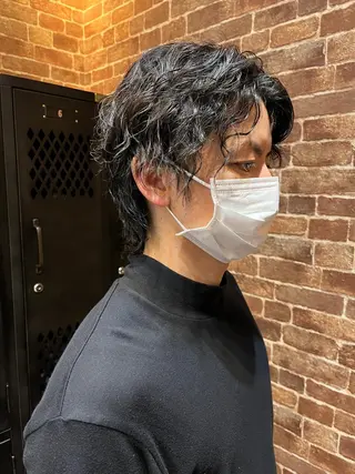 ショート カラー パーマ ヘアアレンジ メンズ キッズ ネイル マツエク・マツパ アイブロウ 久木原 ゆりのヘアスタイル