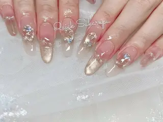 ロング Quick Sukarupuのネイルデザイン