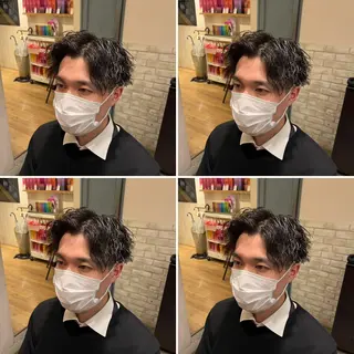 パーマ メンズ メンズパーマ特化 望月謙二郎のヘアスタイル
