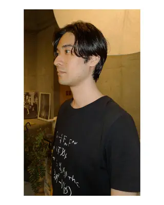 ミディアム パーマ メンズカット・パーマ eliasのヘアスタイル
