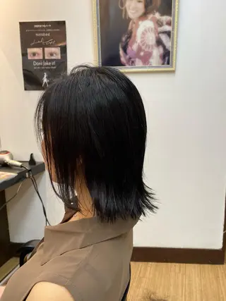 ミディアム 藏本 剛史のヘアスタイル