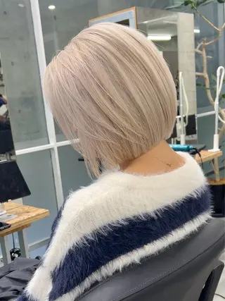 ショート カラー welring hair salonのヘアスタイル