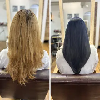 ロング カラー 💜髪質改善💜韓国 レイヤー💜TAKUのヘアスタイル