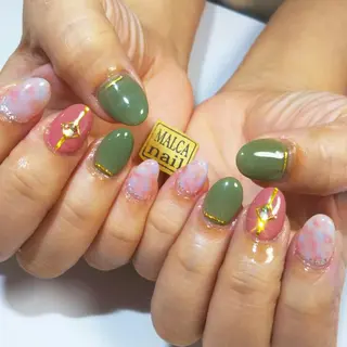 ネイル 荒木 莉奈のネイルデザイン