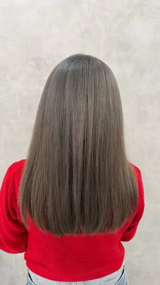 ロング 入田 勝稔のヘアスタイル