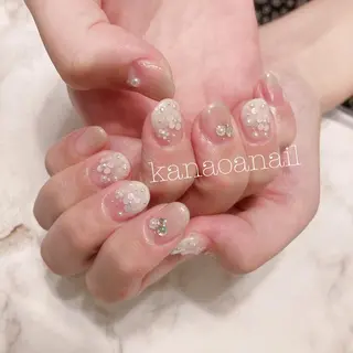ネイル 地爪育成💅 kanaoanailのネイルデザイン