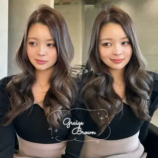 ロング カラー 透明感カラー🍯 髪質改善🫧 野々愛のヘアスタイル