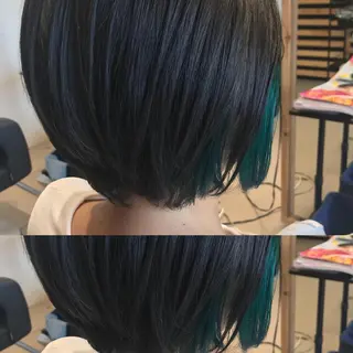 ショート カラー 大久保 隆蔵のヘアスタイル