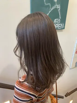 ロング カラー HAREru. モデル募集【戸塚】のヘアスタイル