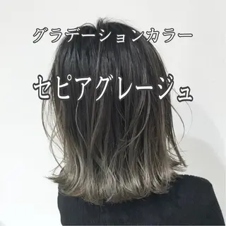 ショート カラー 髪質改善カラー韓国風 レイヤーtudaのヘアスタイル