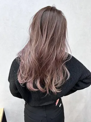 ロング ヘアアレンジ カラー 💎lino _by _ACNE💎 🧸のヘアスタイル