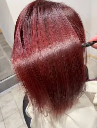ミディアム 🫧髪質改善/韓国 ヘアryusei🫧のヘアスタイル