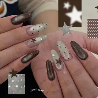 ネイル Sora  Nail 長さ出し専門店のネイルデザイン