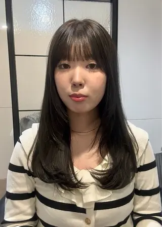 ロング 北村 勇樹のヘアスタイル