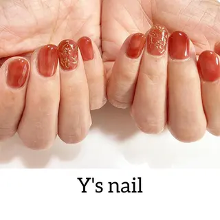 ネイル 手書きが得意🖌️ Y’s  nailのネイルデザイン