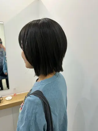 ショート カラー レイヤー/ナチュラル 💐nao.のヘアスタイル