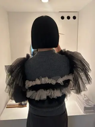 ショート かがやしづ ⭐️カラーモデルのヘアスタイル
