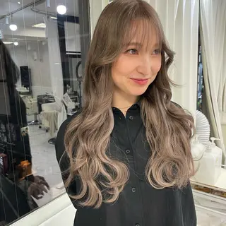 ロング 中野 涼介のヘアスタイル
