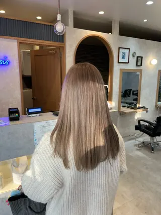 ロング カラー 髪質改善/レイヤー/ 🐈Yokotaのヘアスタイル