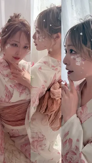 セミロング 🎀 KUBO AYAKA 🎀✨のヘアスタイル