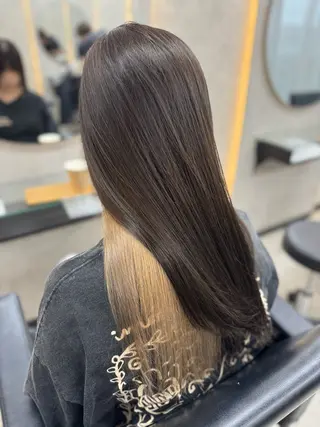 ロング ケアブリーチ🌺 透明感🪽とわのヘアスタイル