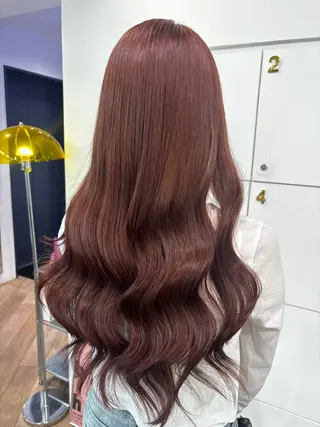ロング ブリーチ透明感カラー 🍀mizuki🍀のヘアスタイル