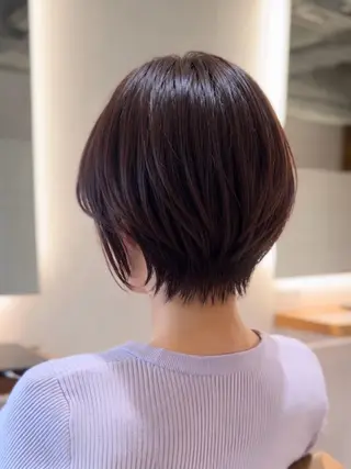 ショート 銀座骨格診断似合わせ 美容師中島年紀のヘアスタイル