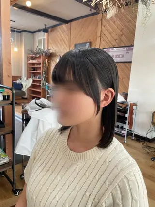 ミディアム Nana 🫧Jrスタイリストのヘアスタイル