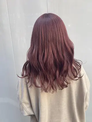 ミディアム 顔周りレイヤー/新宿 /モテ艶カラー/航介のヘアスタイル