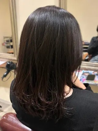 ミディアム 西村 さくらのヘアスタイル