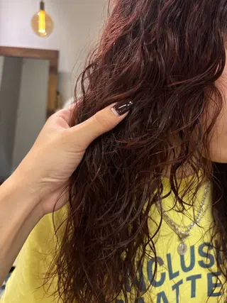 ロング パーマ ooitヨシダ ミナミのヘアスタイル