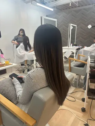ロング ワタセ ヒメカのヘアスタイル