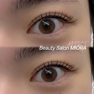 マツエク・マツパ LED指名No.１ MIORA MIKIのマツエク・マツパデザイン