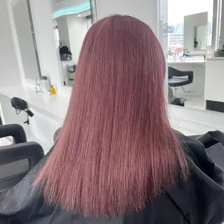 セミロング カラー 原宿美容師/複雑 履歴修正/きょたのヘアスタイル