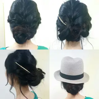 ヘアアレンジ ロング 【名古屋】モデル募集 arisaのヘアスタイル