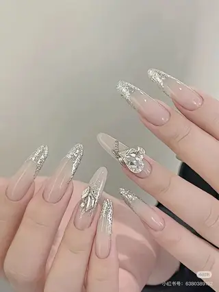ネイル MoMoA Nail ネイル長さ出し専門店のネイルデザイン