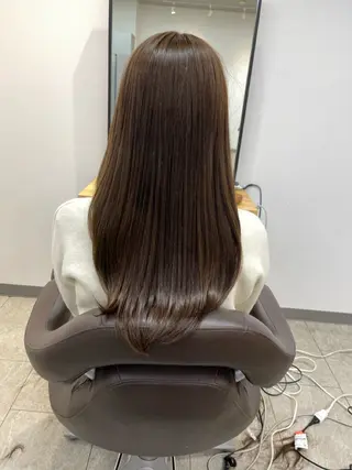 ロング レイヤー/カラー /縮毛矯正/関口舞のヘアスタイル