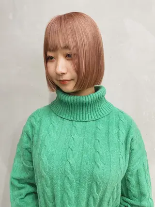 ショート カラー センスをお届けします 大谷将生infpのヘアスタイル