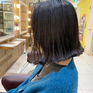 ショート 黒田瀬奈/ボブ まろやかベージュのヘアスタイル