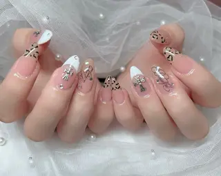 ネイル 🎀PG🩵 ネイルサロンのネイルデザイン