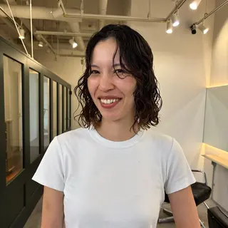 ショート パーマ ハードパーマ Rico💜のヘアスタイル