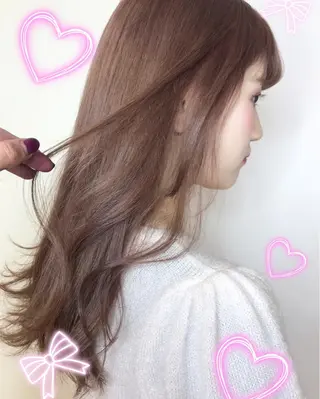 カラー 新宿駅近♡個室 ♡関口三都季🌜のヘアスタイル