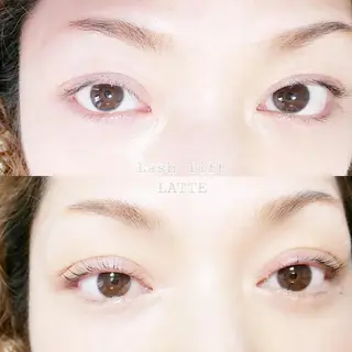 マツエク・マツパ LATTE eyelashのマツエク・マツパデザイン