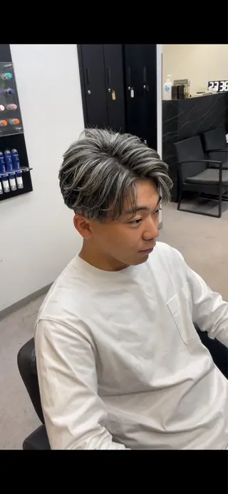ショート メンズ 清藤 竜輝のヘアスタイル