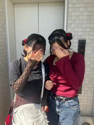 💖シールエクステ 韓国ヘアmikotoのヘアスタイル