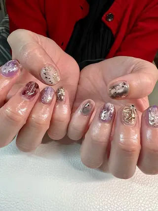 ネイル 久々 もえみのネイルデザイン