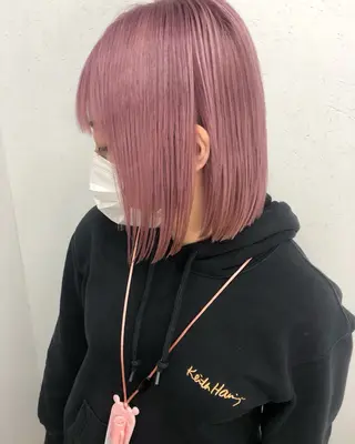 ミディアム カラー 【渋谷ハイトーン】 北村 光太郎のヘアスタイル