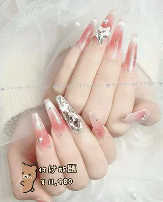 ネイル ラベンダー💖日暮里 ルル💖ネイルのネイルデザイン