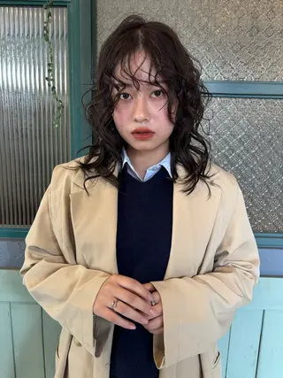 セミロング カラー リトルガーデン/ yuka🧁のヘアスタイル